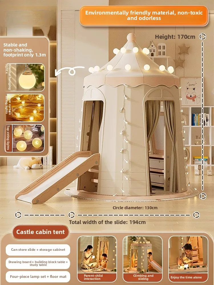 Kids Tent Indoor Home Princess Castle Secret Base Baby Games Dollhouse