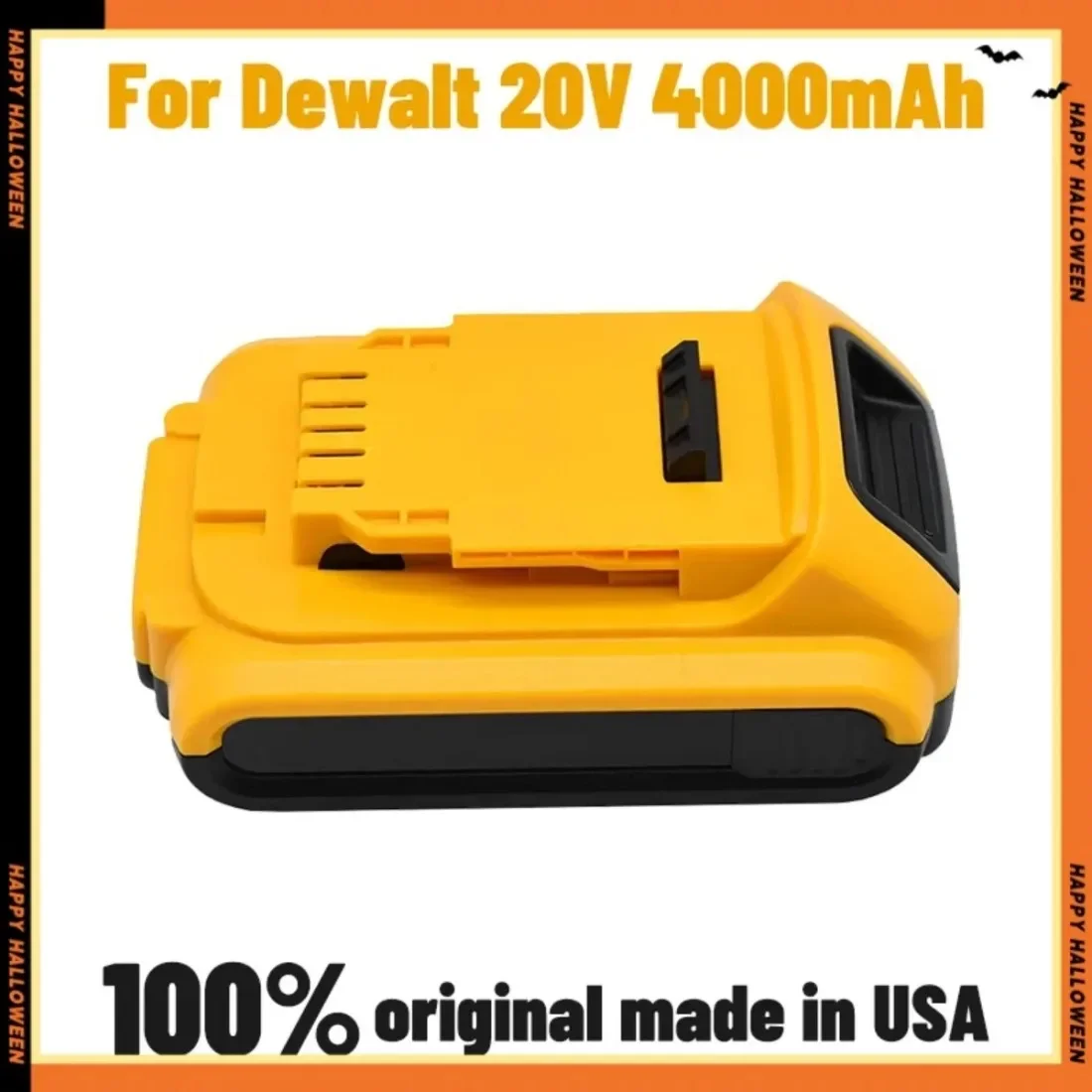 

Rechargeable Power Tool Battery for Dewalt, 20V, 4000 mAh, 4000mAh, DCB200, DCB203, DCB181, DCB180, DCB200, DCB201 DCB201-2, L50