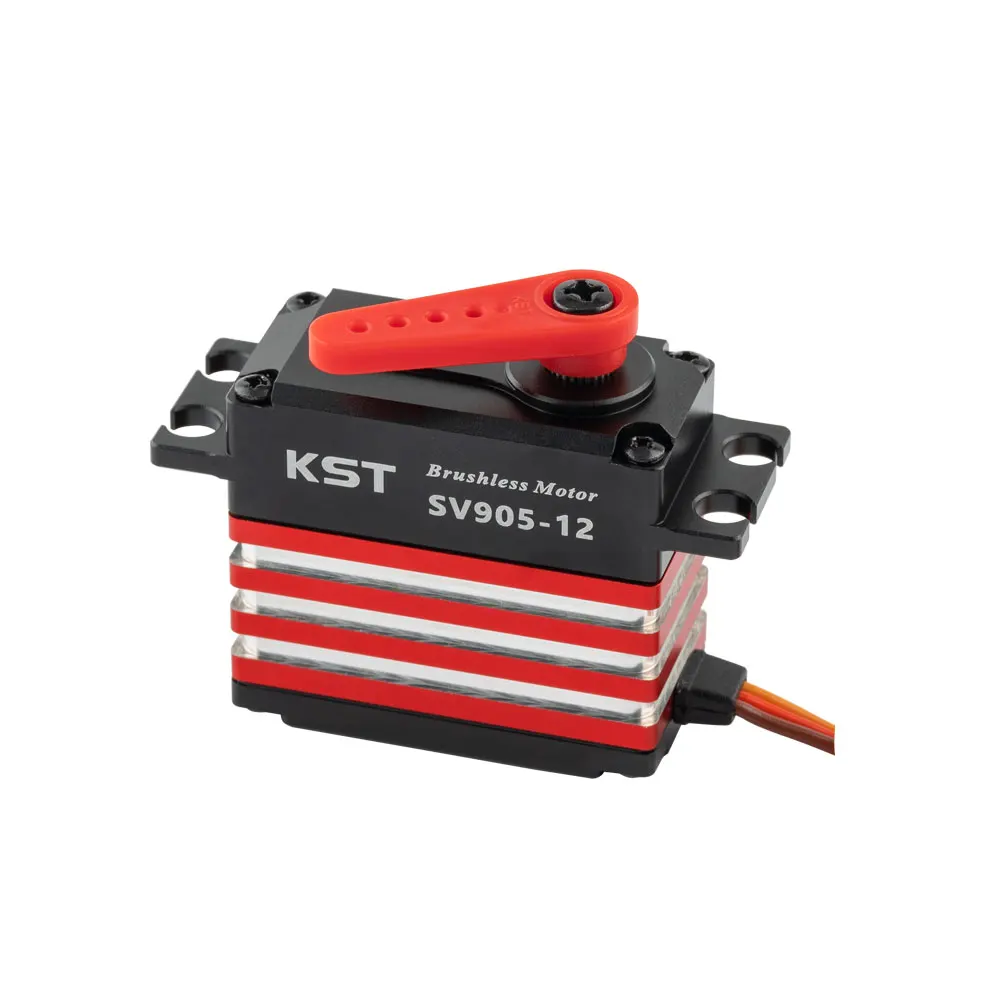 

KST SV905-12 17Kgf.cm 0,04sec HV Бесщеточный сервопривод с металлической шестерней для радиоуправляемых вертолетов класса 550-700