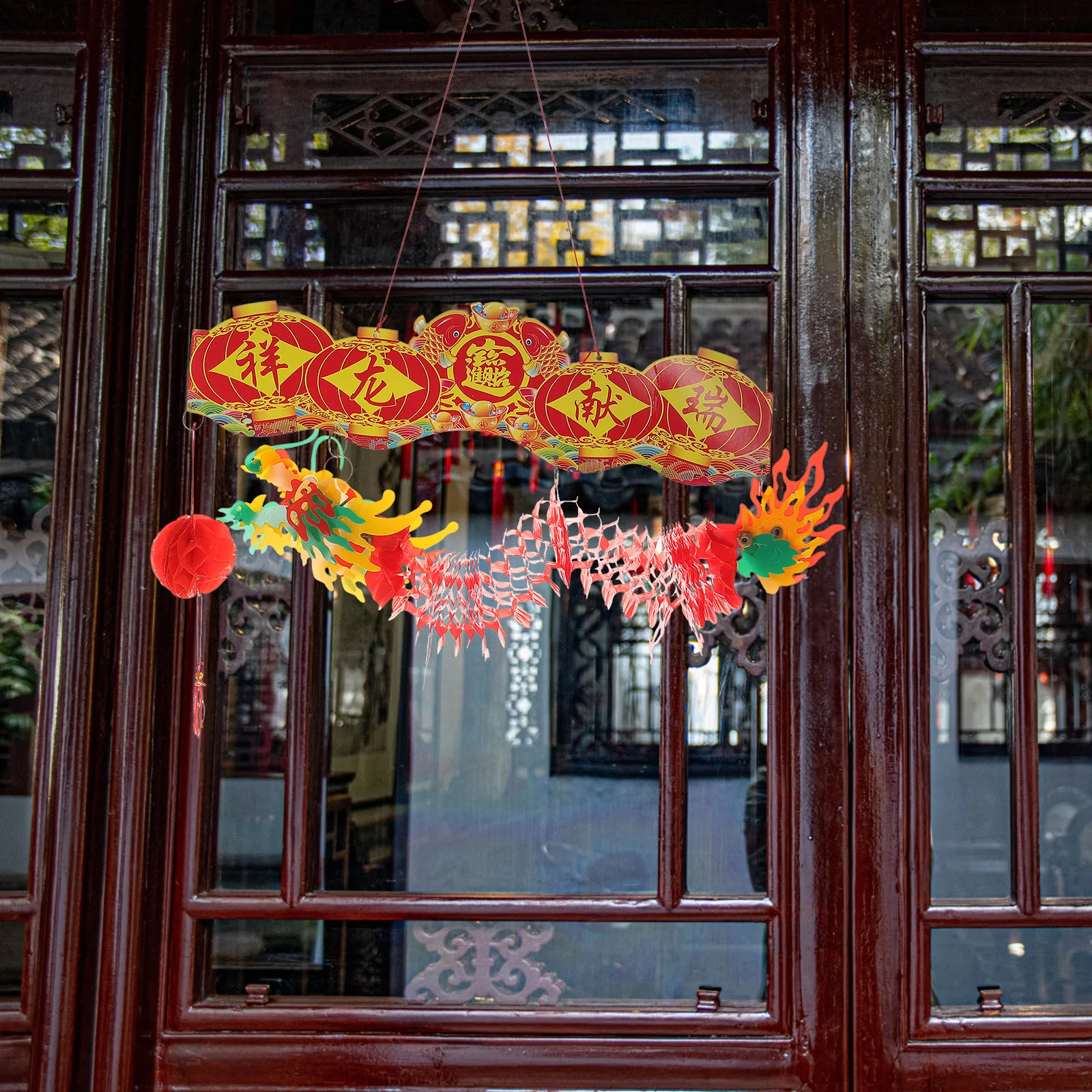 

Chinese Dragon Hanging Decoration Widely Used New Year Ornament Pendants Ornamnet Festive Addition
