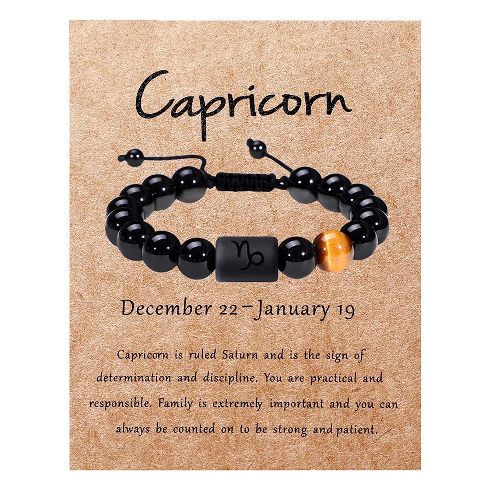 

12 Constellation Couple Bracelet Black Tiger Natural Stone Bracelets For Women Men Braided Bracelet Reiki Beads Charm Jewelry