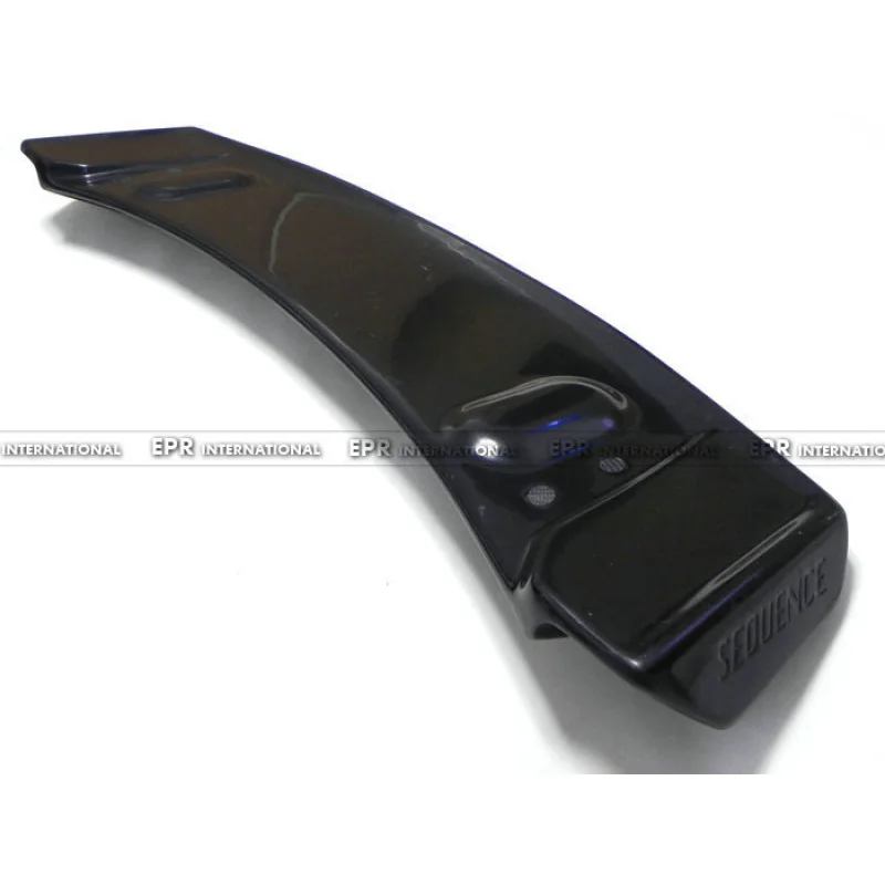 

Suitable for Hyundai Veloster Carbon Fiber Modified Spoiler SEQ Model Rear Roof Spoiler Deflector Fixed Wing