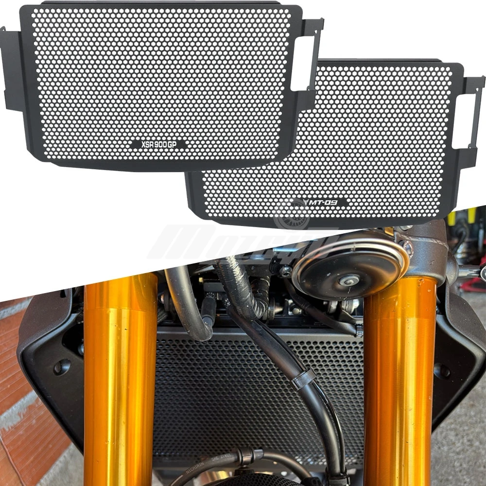 

Motorcycle Radiator Guard Protector Grille Grill Covers Parts For Yamaha MT-09 MT09 MT 09 MT-09/MT09 SP XSR900 GP 2024 2025 2026