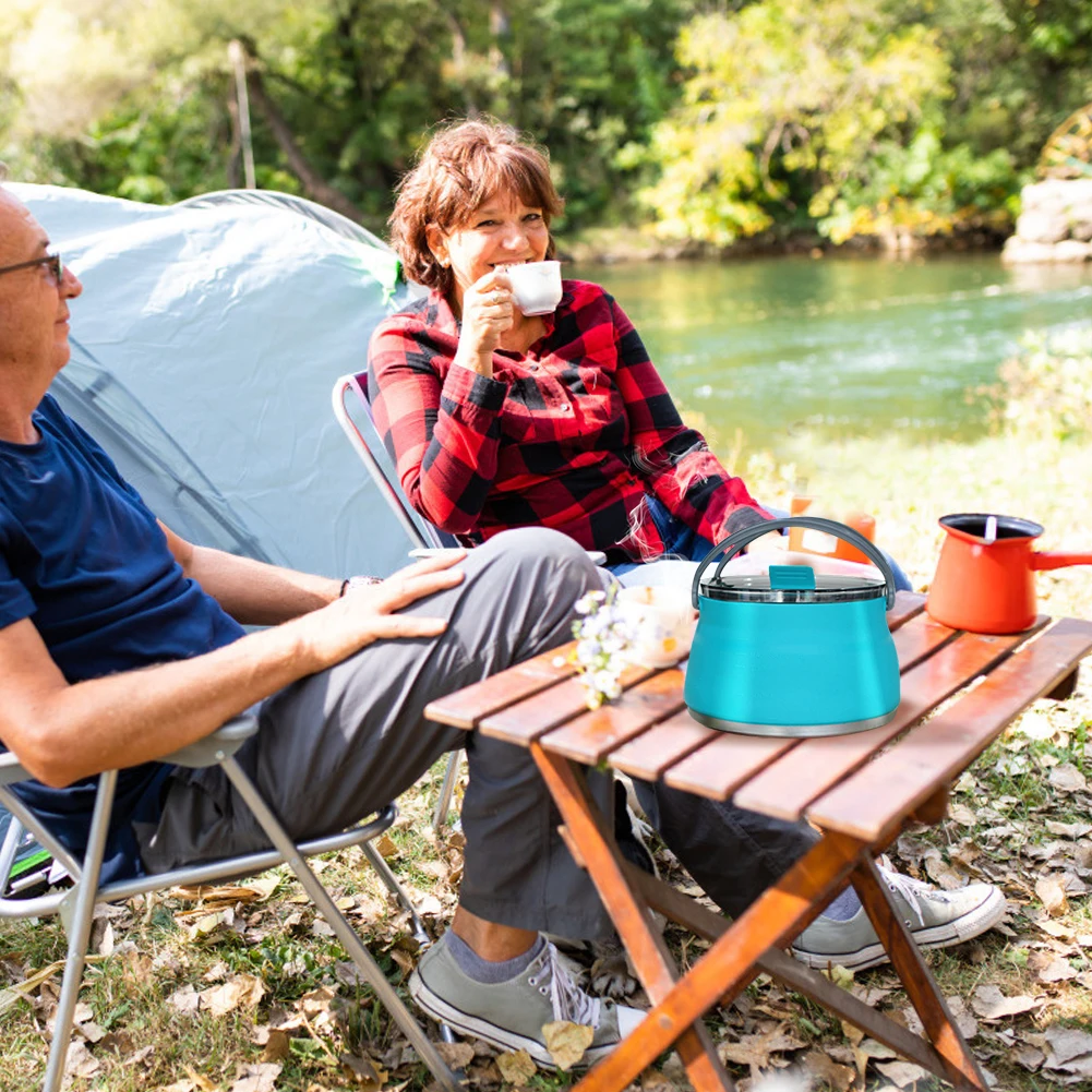 Outdoor Silicone Kettle 1L Ca - Camping Cooking Options recension och pris