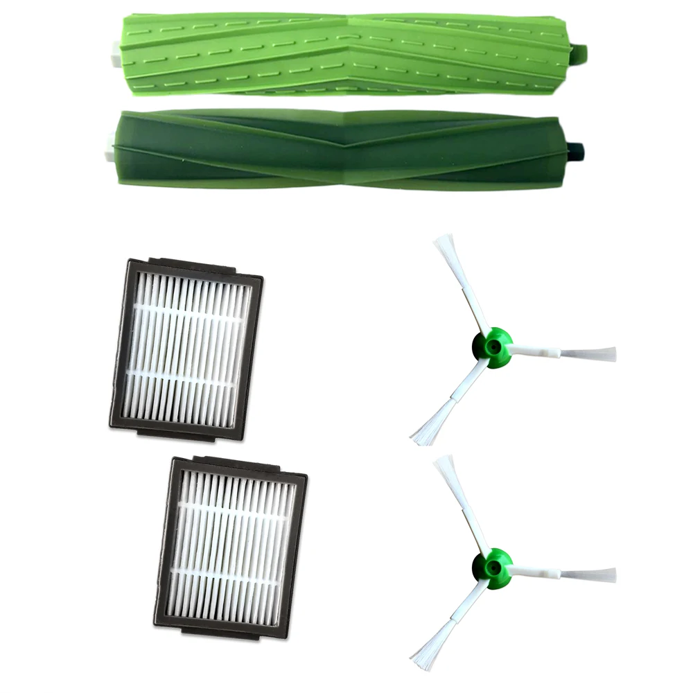 

Hepa Filter + Side Brush + Brush Roll for iRobot Roomba i7 E5 E6 Series Robot Vacuum Cleaner Replacement Spare Parts Accessories