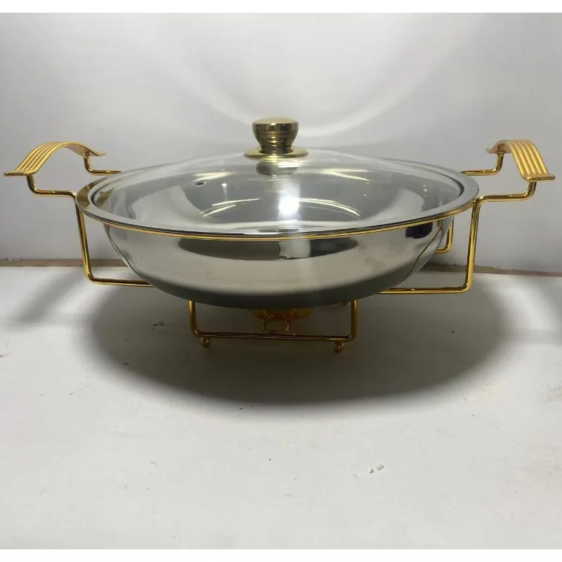 

Household advanced fire-sensitive boiler banquet stainless steel round lid oven