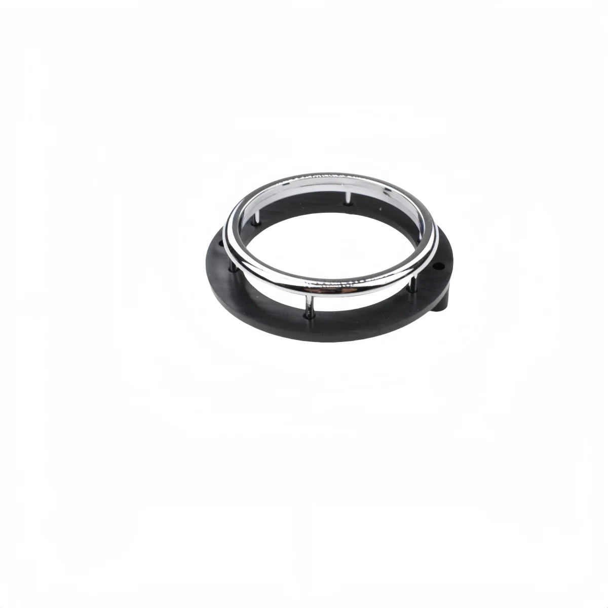 Automobiles interior round switches cover Panel Mould fix plate parts for car seat 4 way massager/lumbar Decoration Emble switch
