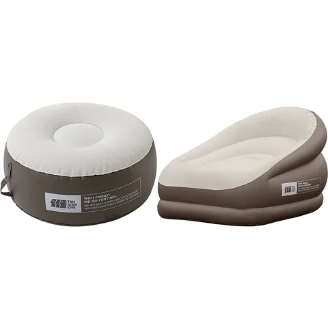 TXZ 야외 캠핑용 팽창식 에어 소파 매트리스, 휴대용, 빠른 자동 팽창 침대, 리클라이너 매트, 캠핑 용품