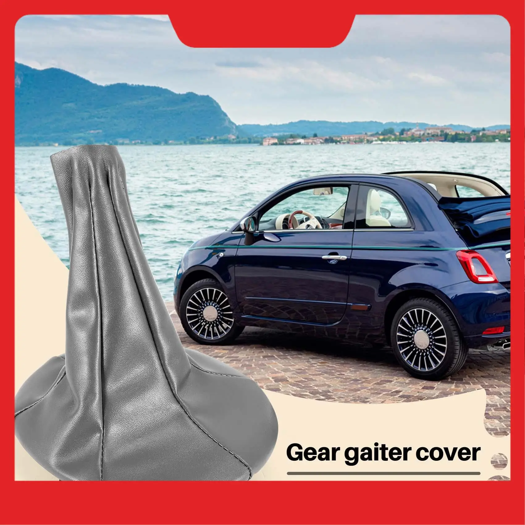 

Ручка переключения передач, чехол багажника для Fiat 500 500C Panda 03-12
