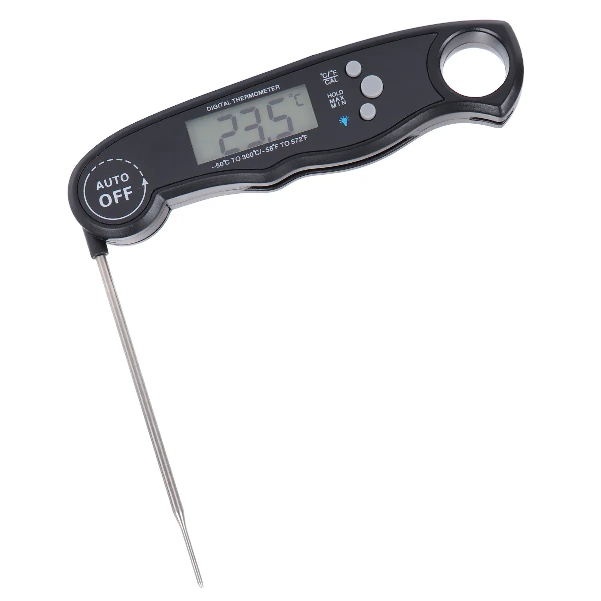 Multi Functional Digital Food Thermometer -50C 300C Instant Read Temperature Lock Function for Bbq Milk Coffee Food Drink