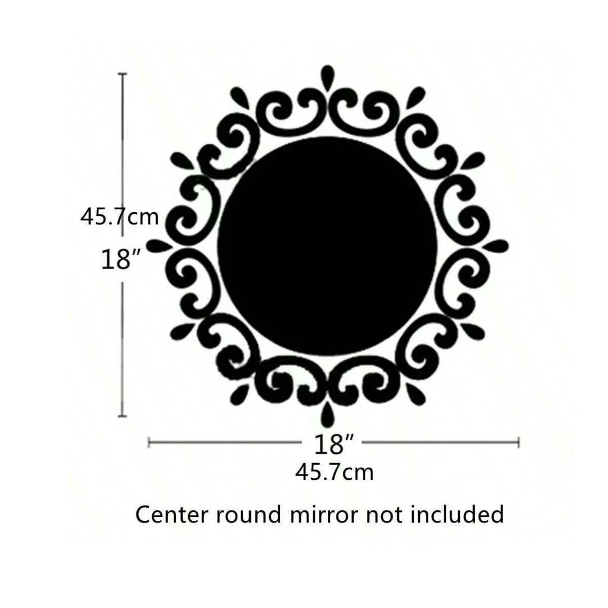 25-teiliges Set Sonnenblumen-Acryl-Wandaufkleber mit Spiegeloberfläche für Heimdekoration, Schlafzimmer, Wohnzimmer, Abzieh- und Aufkleb-Wandkunst, Wandtattoos – Detail 3