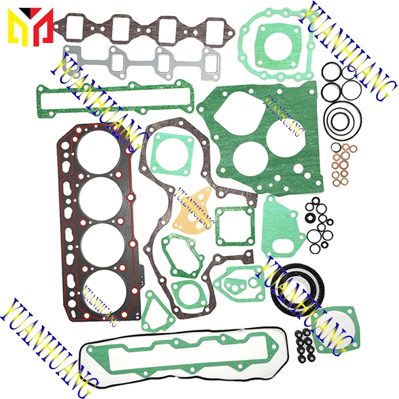 4TNE88 Engine Rebuild Kit Overhual Repair Gasket Set With Valve For Yanmar & John Deer Tractor Liner Piston Ring Bearing