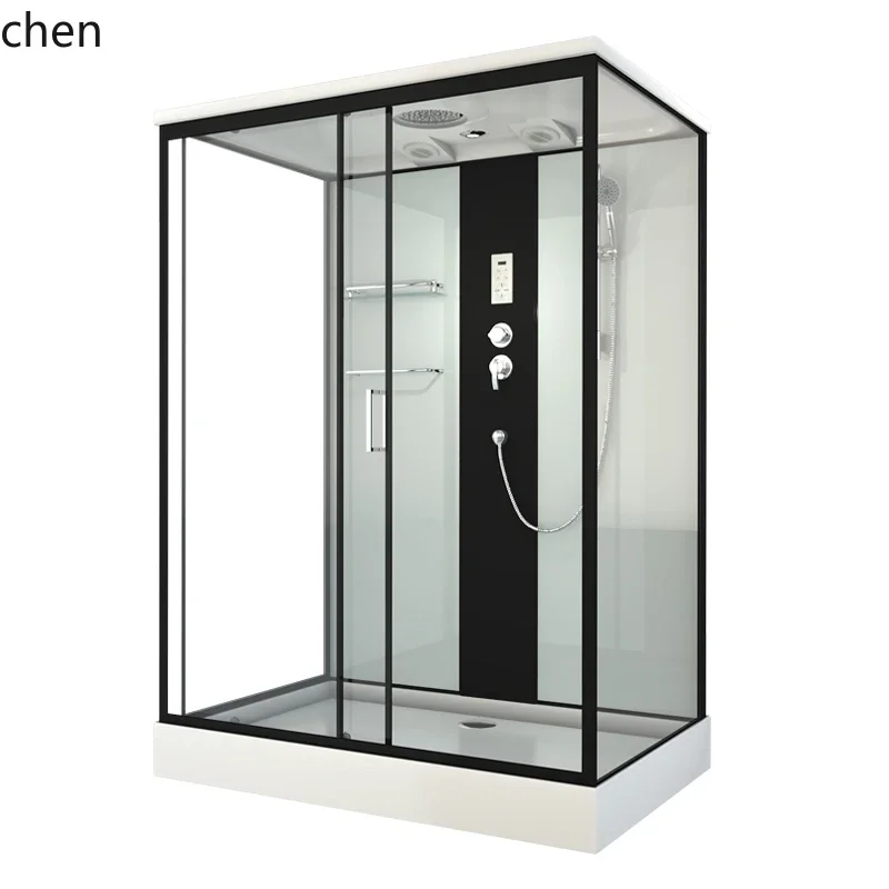 

Интегрированная душевая кабина YFY, стеклянная квадратная перегородка для дома, разделение на сухую и влажную зоны, ванная комната.