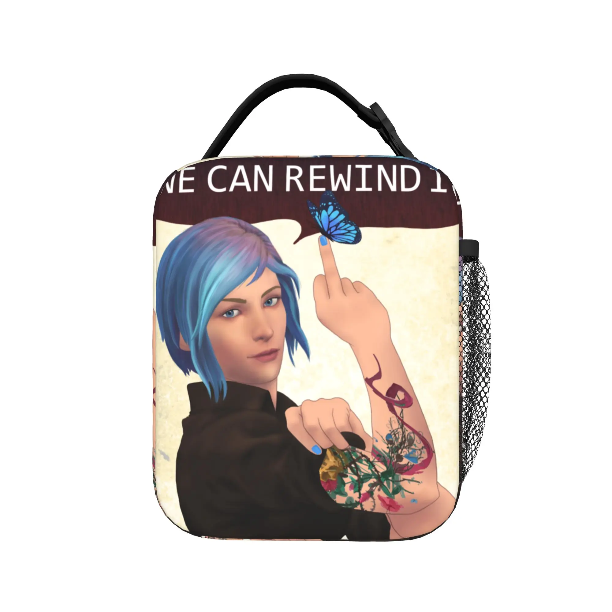 We Can Rewind It Insulated Lunch Bag Leakproof Life is Strange Lunch Container Thermal Bag Lunch Box Tote Travel Bento Pouch