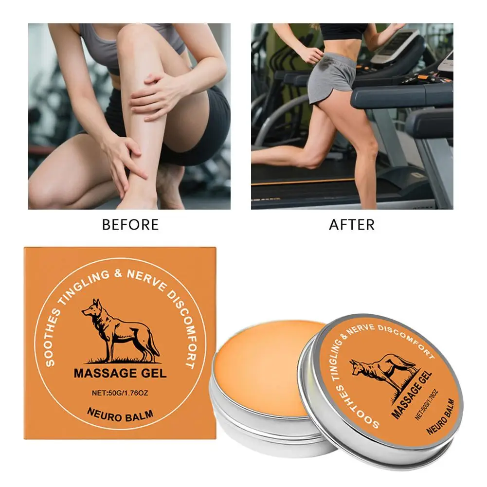 Gelenkpflegebalsam, kühlende Linderung, beruhigend bei Nerven- und Muskelbeschwerden, tägliche äußere Anwendung, Absorptions-Massagecreme, 50 g – Detail 4