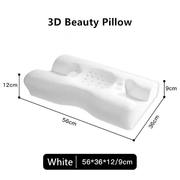 3D Beauty Pillow Side Sleep Does Not Press Face Cervical Pillow Anti Wrinkle Face Pillows Helps Sleep Memory Foam