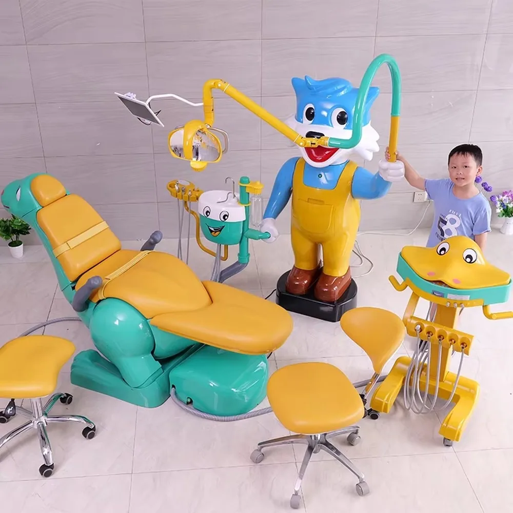 Electric chair units, including child chairs, are ergonomically designed, stable, and durable; clinic equipment