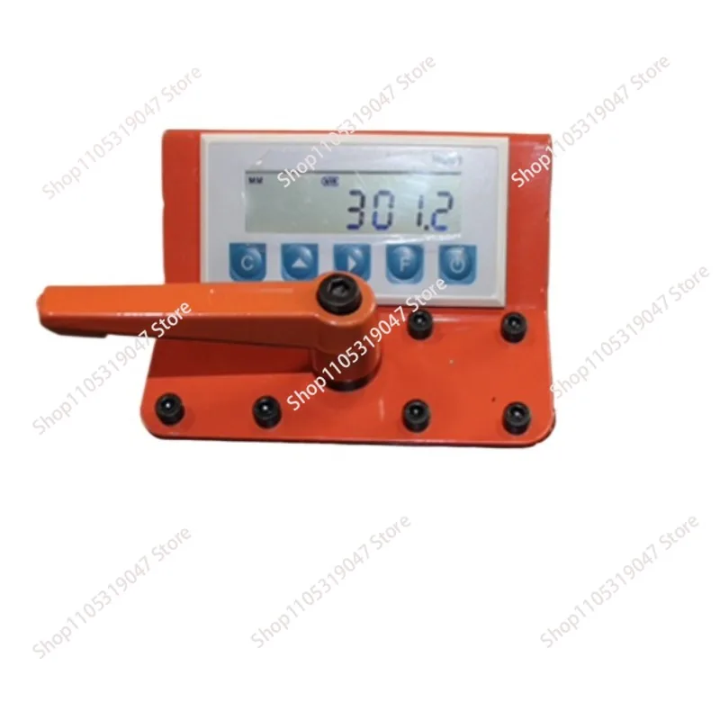 M503 integrated magnetic grid digital display table woodworking push table saw positioning guide rail double head saw feeding