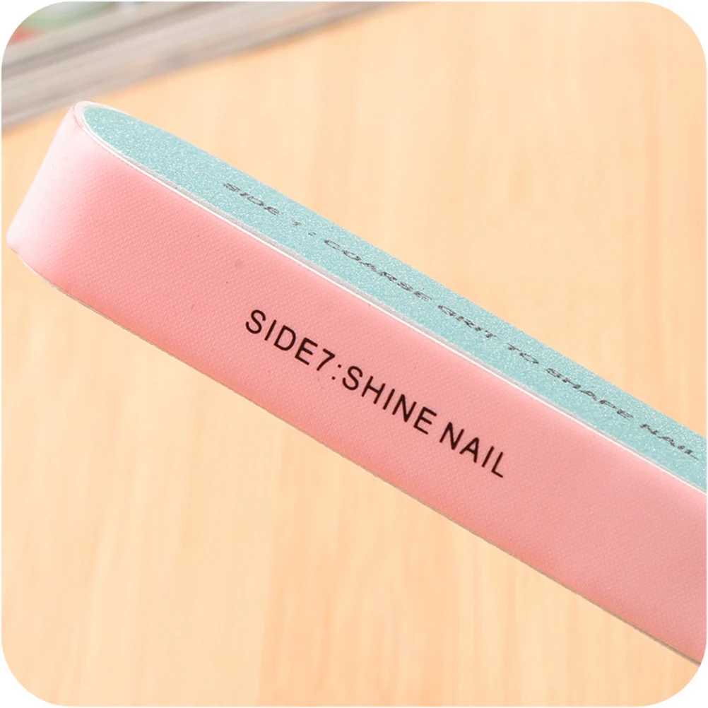 

10 pcs Buffer Sponge File Shiner Buffing Block For Natural False Nails Extensions Portable Washable File Nail Shiner