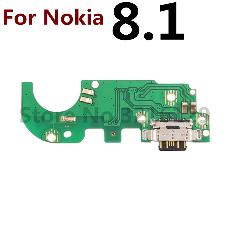 Original USB Charge Charging Port Dock Connector Mic Board Flex Cable For Nokia 6 7 plus 5.1 6.1 7.1 8.1 Plus X5 X6 X7 X71