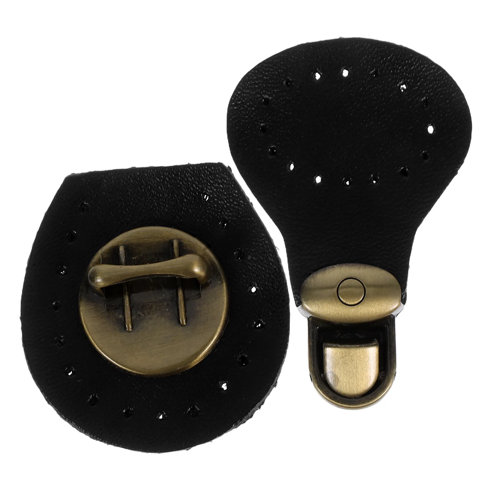 

Luggage Hardware Accessories Cattlehide Snap Bead Purse Clasps Bag Buckles DIY Handbag Sturdy MultiUse Box Bag Parts