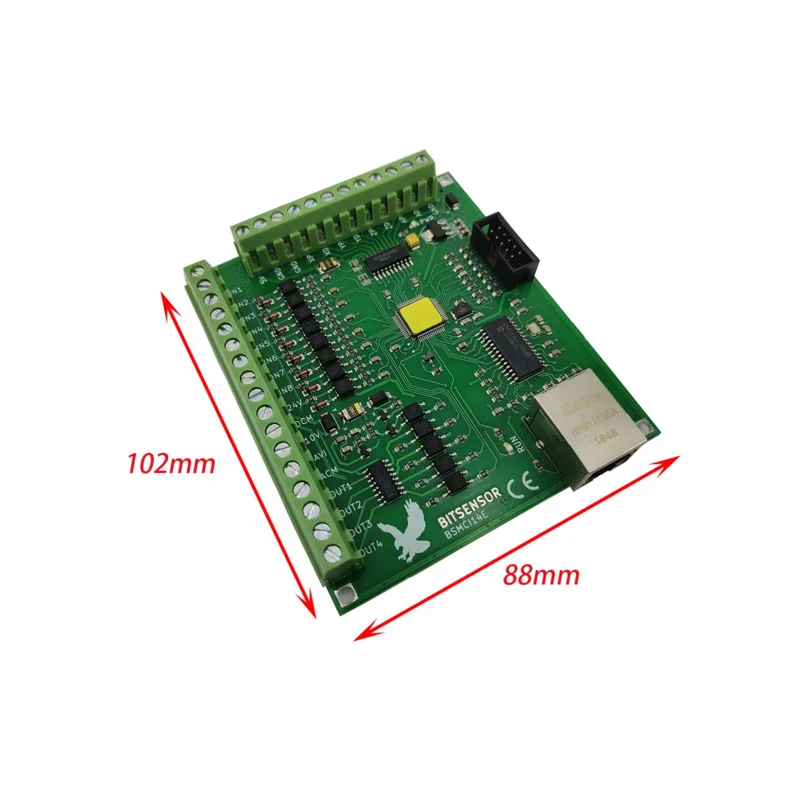 Mach3 Tarjeta de control de movimiento de 4 ejes, controlador de máquina de grabado y fresado, interfaz Ethernet CNC