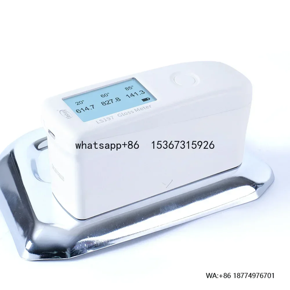 

LS197 Digital Gloss Meter 20 60 85 Degree Three Angles Glossmeter Metal Plastic Marble Glossmeter Gloss Meter for Paint