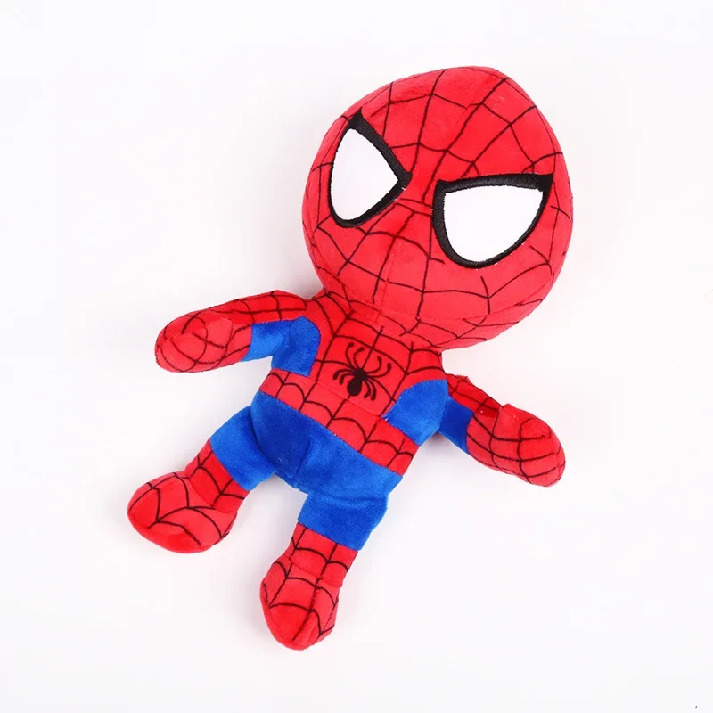 26cm film Avengers pluszowa zabawka superbohaterowie Spider-Man Kapitan Ameryka Iron Man lalka nadziewane zabawki dla dzieci prezent