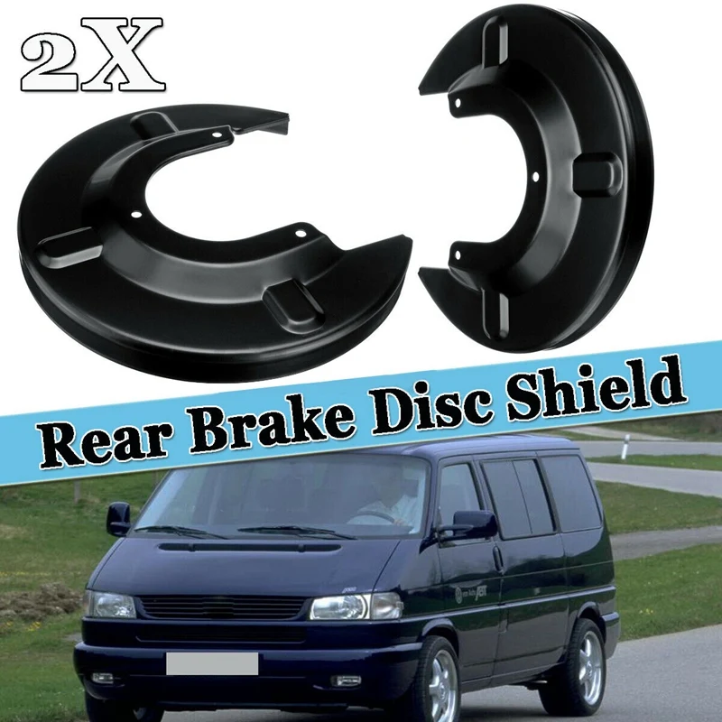 

2X Car Rear Brake Disc Dust Shield Splash Guard Covers For- T4 Transporter 1996-2003 Brake Disc Dust Guard Cover Trim