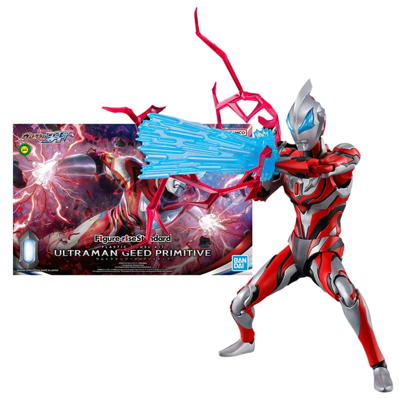Bandai original genuíno figura ultraman modelo kit figura-ascensão padrão ultraman geed coleção modelo figuras de ação brinquedos presentes