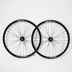 Ardently Single Speed Racing Bike Track Wheels, 700C Fixed Gear Wheelset, High Strength Bicycle Wheel 32H Bearing Hubs 30mm Rims