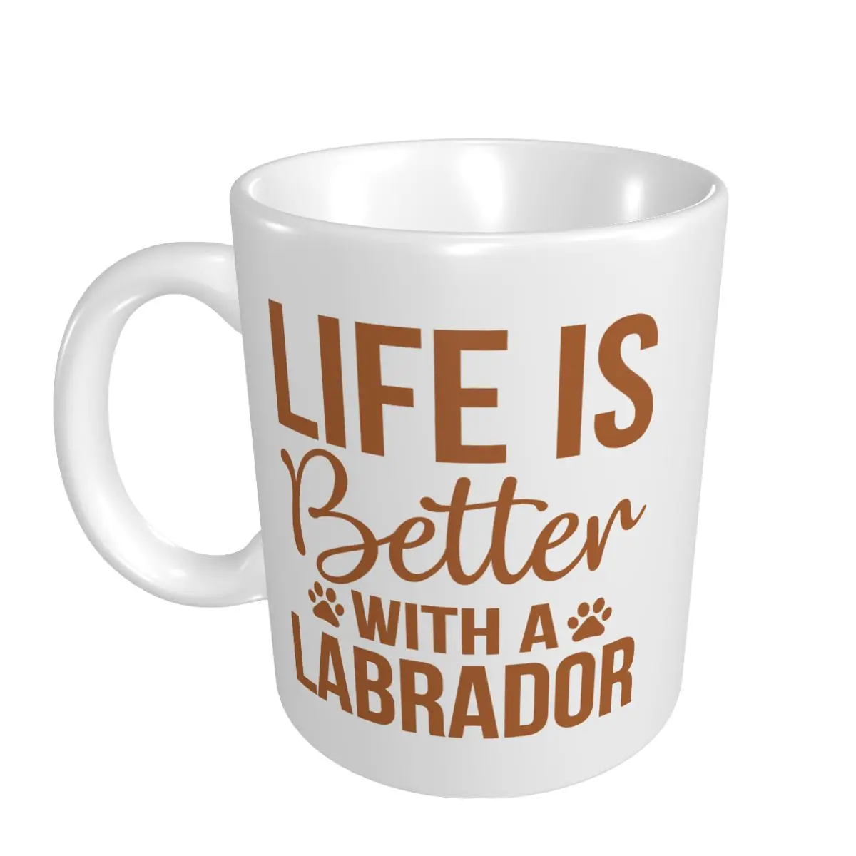 Mark Cup Mug Life Is Better With Labrador Retriever Lover Coffee Mugs Tea Milk Water Cup Travel Mugs For Office Home
