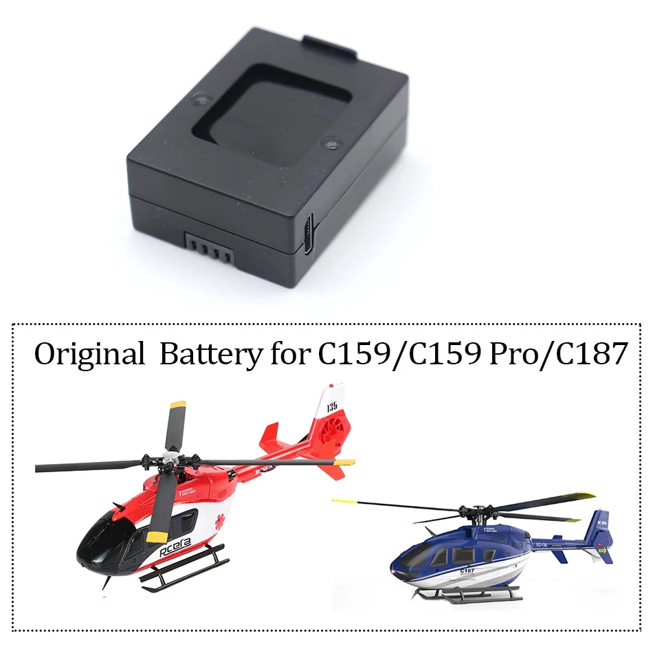 

RC ERA Original Battery for C159 PRO C187 EC135 Scaled RC Helicopter Spare Parts