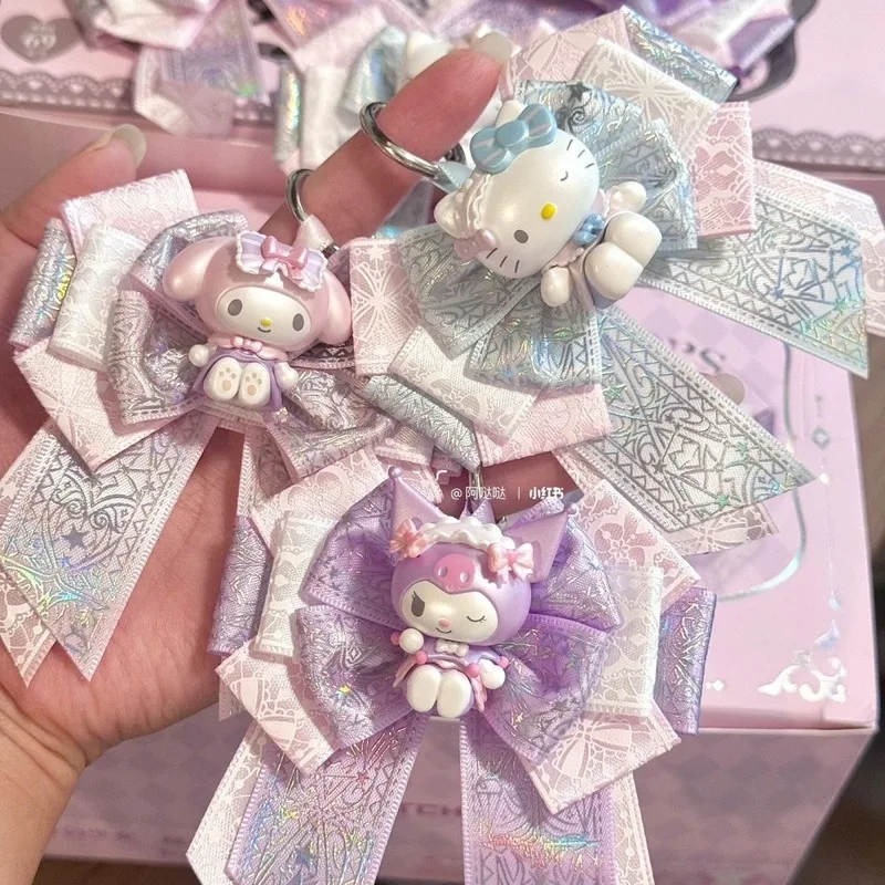 

Kitty Girl Daydream Series Hair Accessories Bow Hairpin Kuromi Pendant Girl Trend Toy Girl Birthday Gift