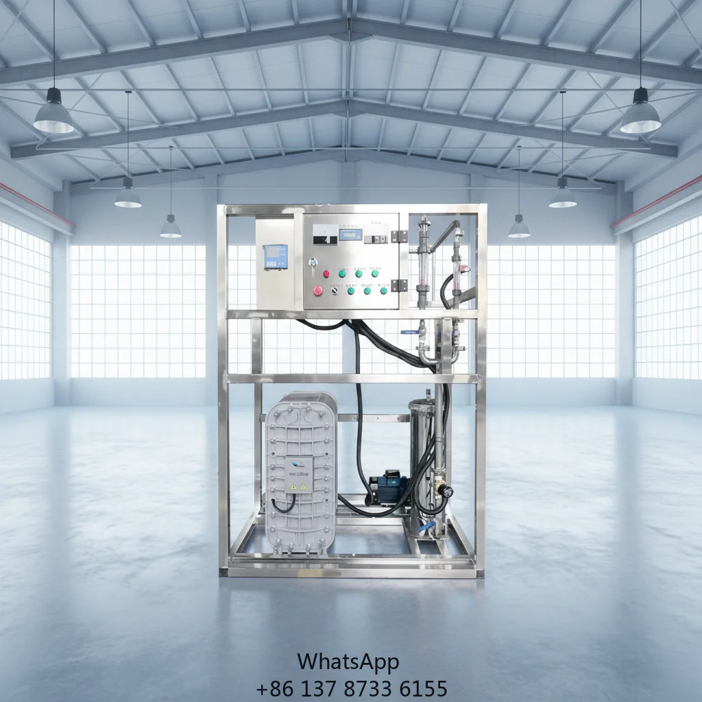High Efficiency Automatic Small Reverse Osmosis RO EDI System Ultra Pure Water Equipment Electrodeionizer Factory Price