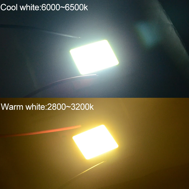 LED Chip COB Light Beads 110V 220V 20W 50W COB Chip Light Chip For Flood Light Spotlight Lampada DIY Lighting
