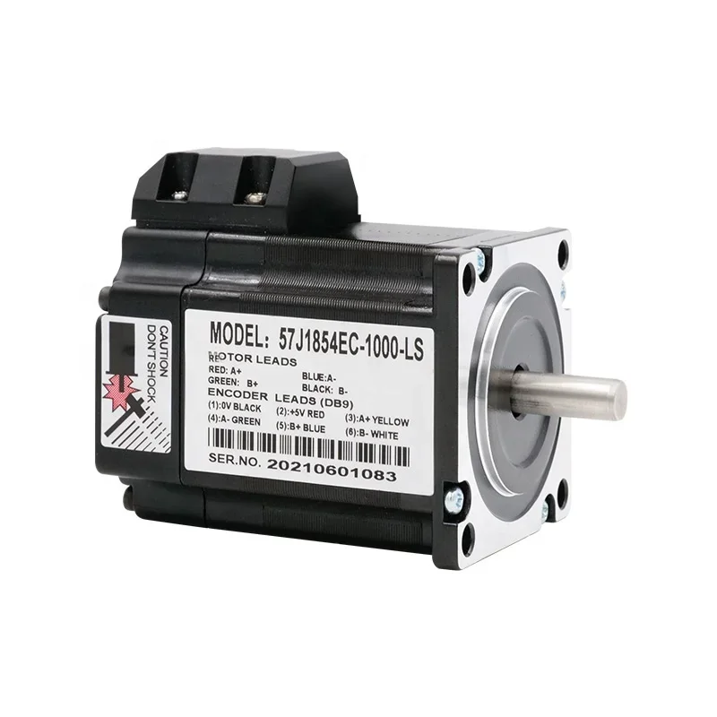 57J1854EC-1000-LS High Quality Low Price 2 Phase 1.2N.m hybrid step motor for 3D Printer