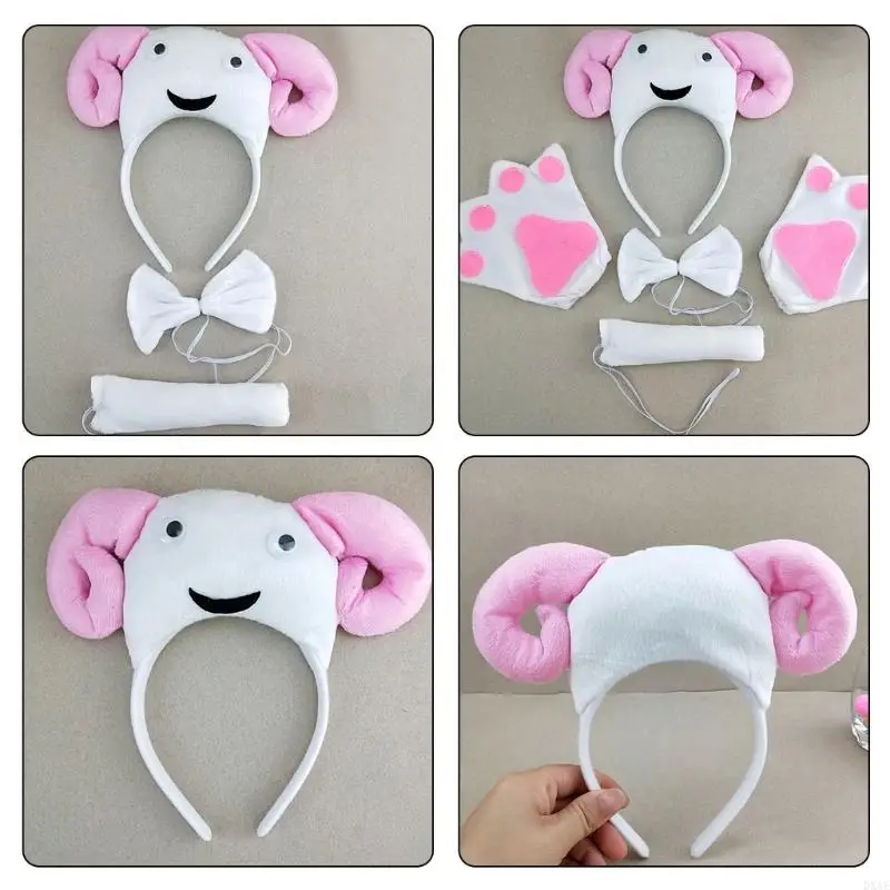 Dxae Animal Role Play Outfit Accessoires Halloween -kostuumaccessoire voor Kid volwassene