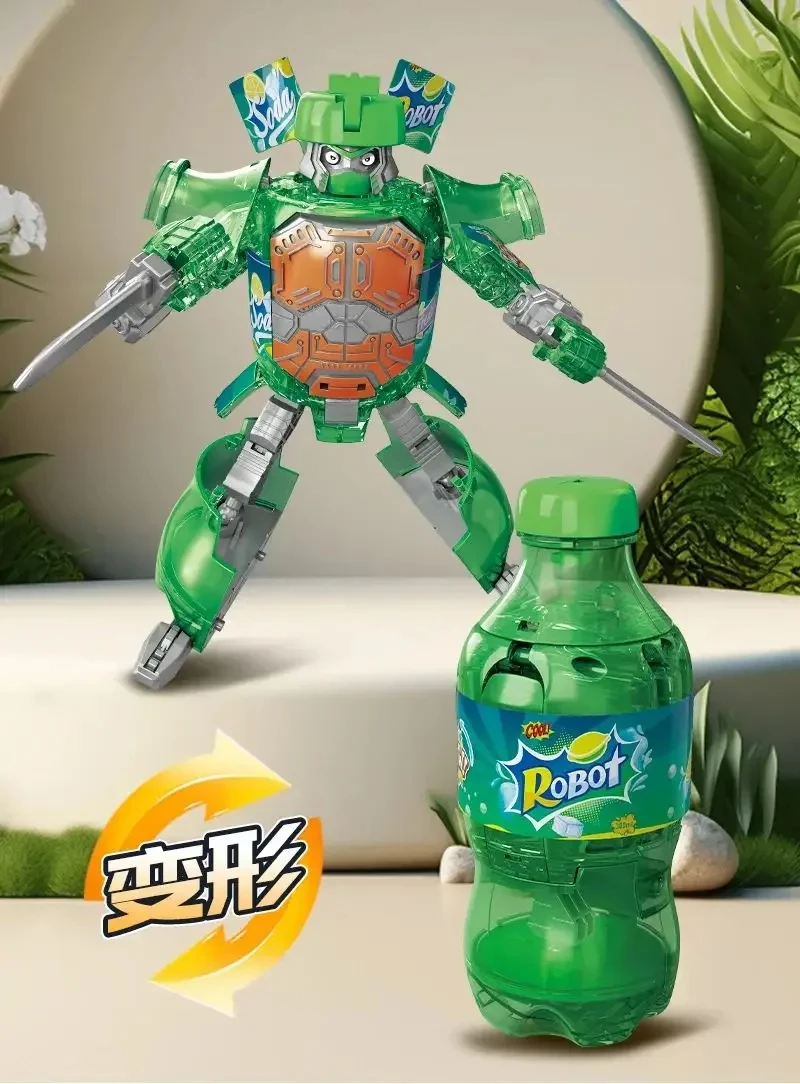 Korea Cartoon Deformation Robot Tobot Young Styles Toys Brothers Anime Drinking Robot Toys Kid Toy Deformation Car Juguetes Gift