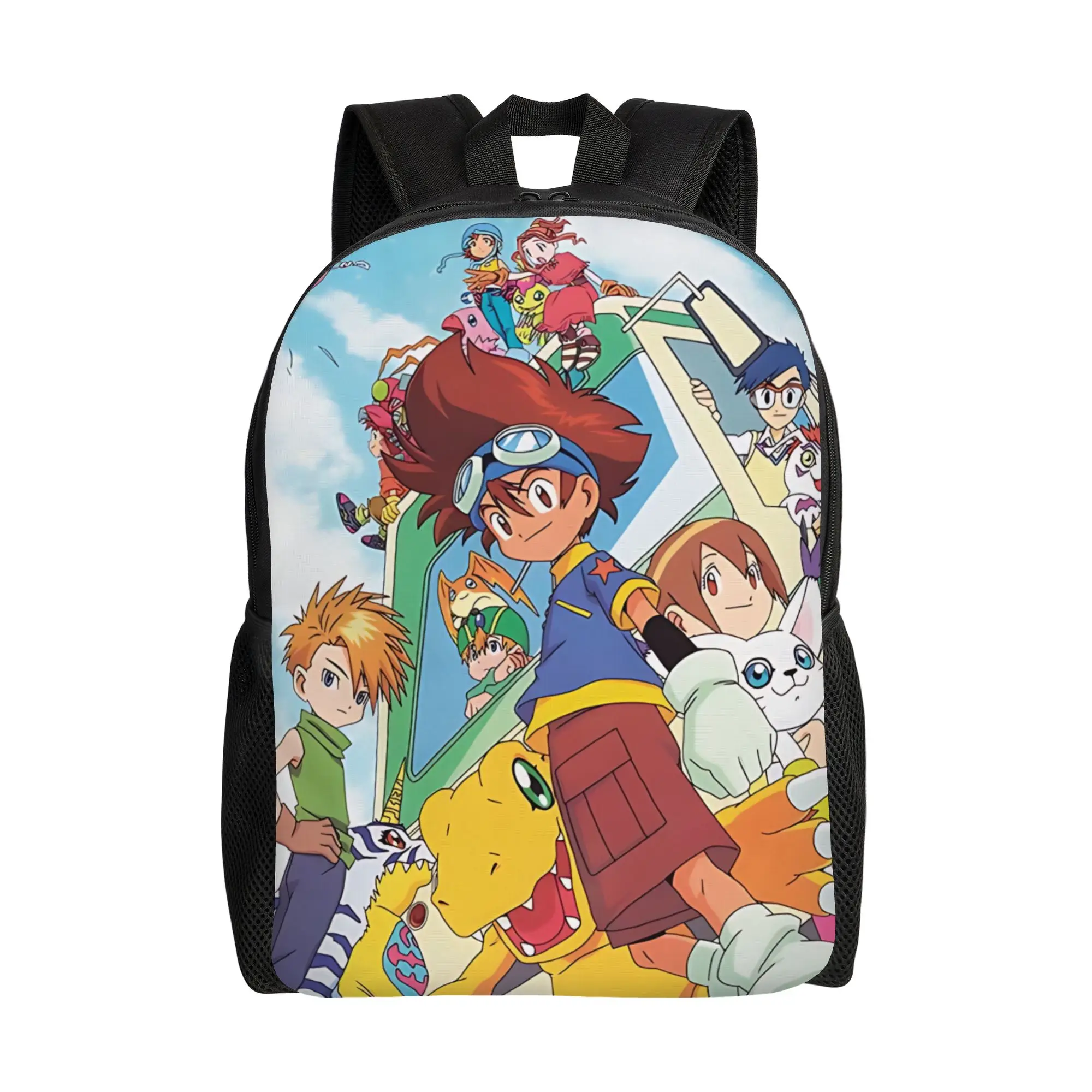 

Bandai Digital Monster backpack ita bag mochila Daily Camping Sturdy Shoulder Rucksack