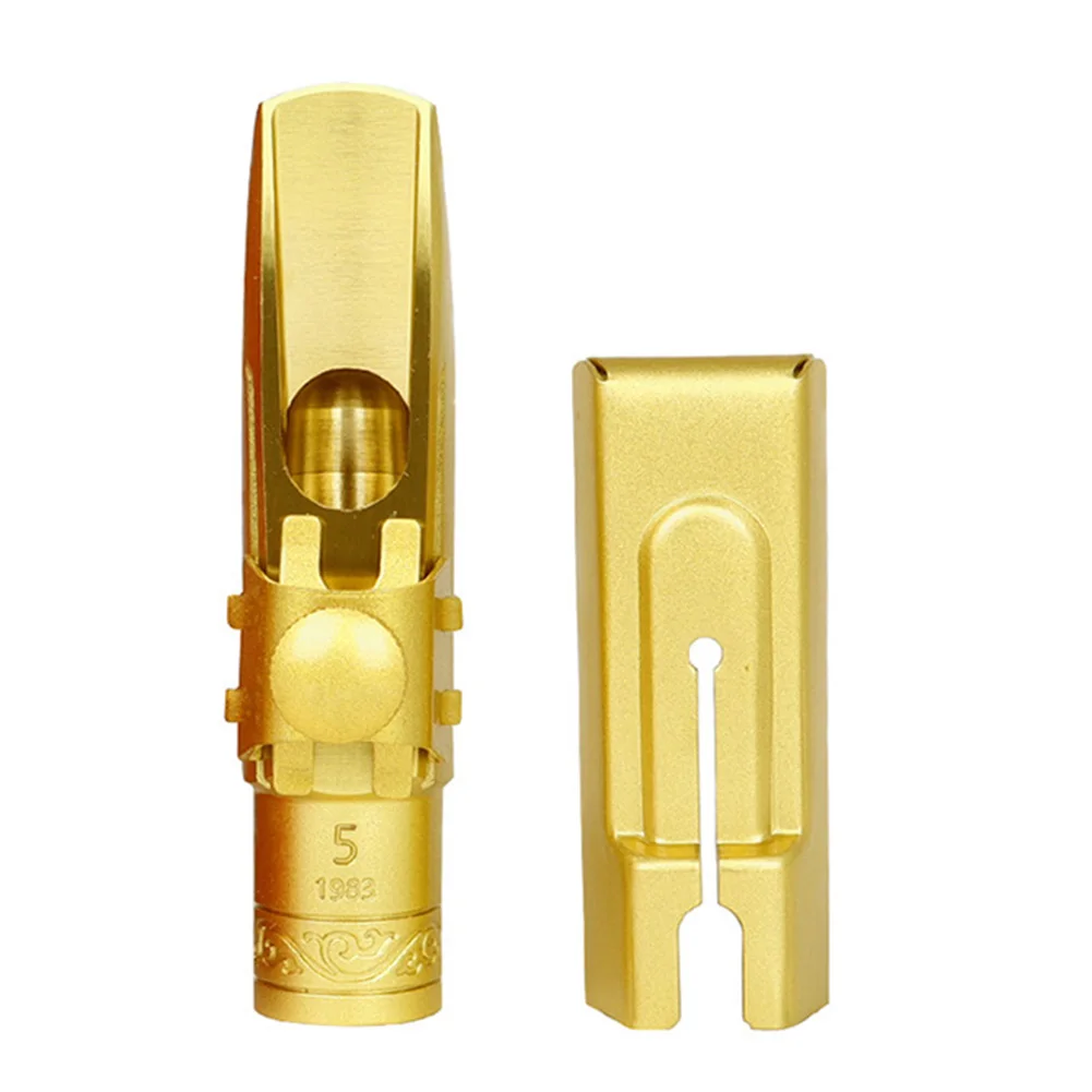 1 Pcs Saxophone Metal Brass Mouthpiece For Alto Sax Size 56789 Mouthpiece Cab Saxophone Mouthpiece Accessories