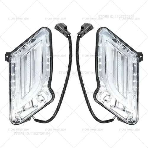 Imagen 2 del producto Para 2011-2013 Volvo S60 luz indicadora de circulación diurna LED frontal lámpara de señal de giro 31278557 31278558