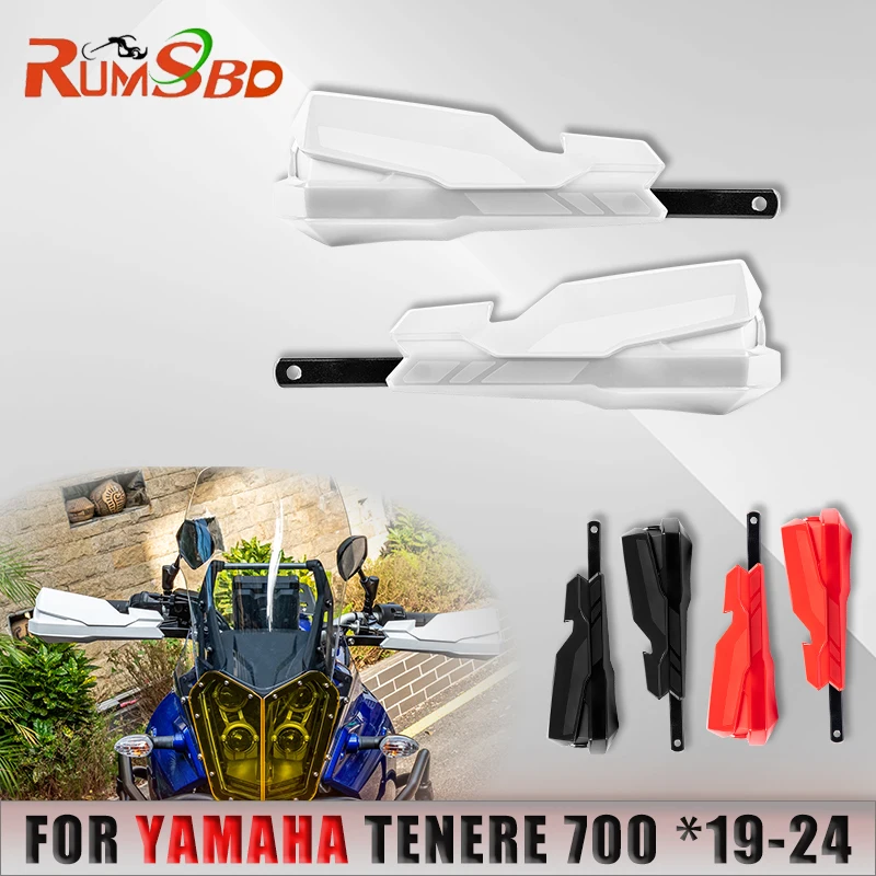 

handguard Handlebar Guard Screen Shield Kit With Spoilers Protector Motor For Yamaha TENERE 700 2019-2020 2021 2022 2023 2024