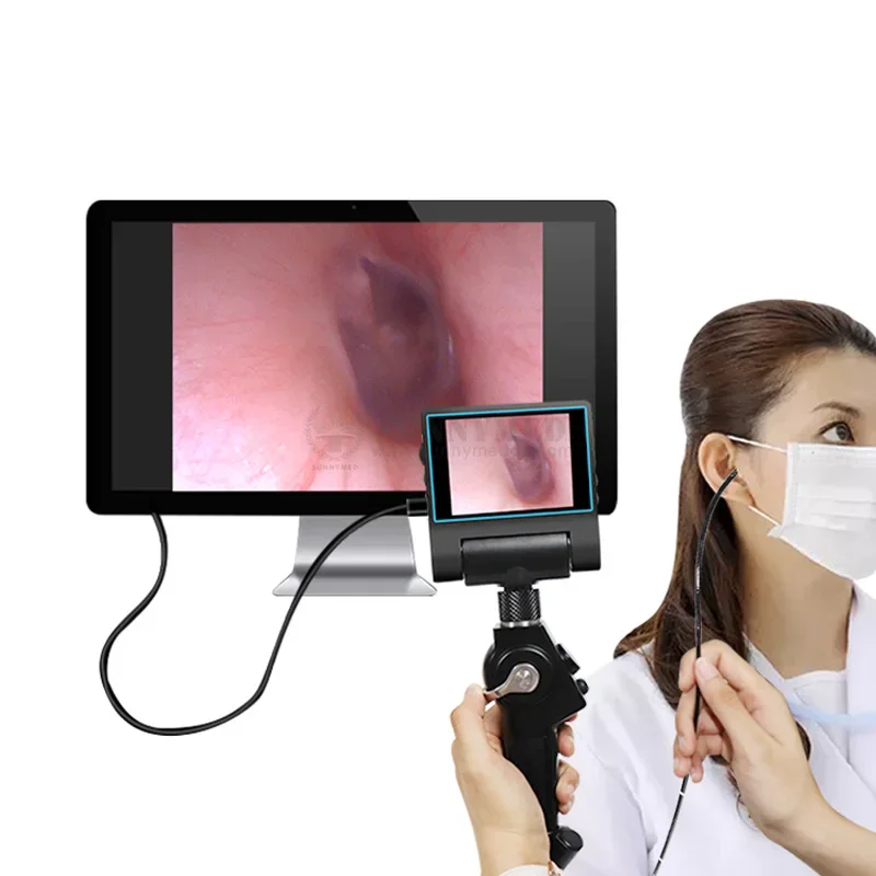 SY-P029-1 Flexible Video Bronchoscope with HD Endoscope Camera Laryngoscope ENT portable endoscope