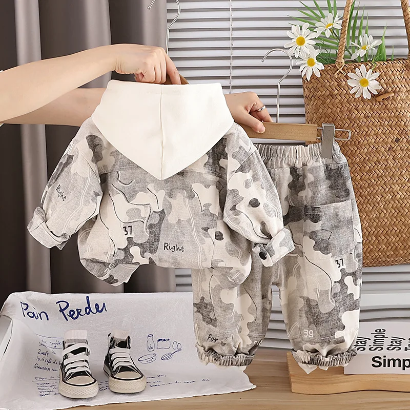 New Autumn Baby Clothes Suit Children Boys Jacket Hoodies Pants 3Pcs/Sets Infant Girls Clothing Toddler Costume Kids Tracksuits 5