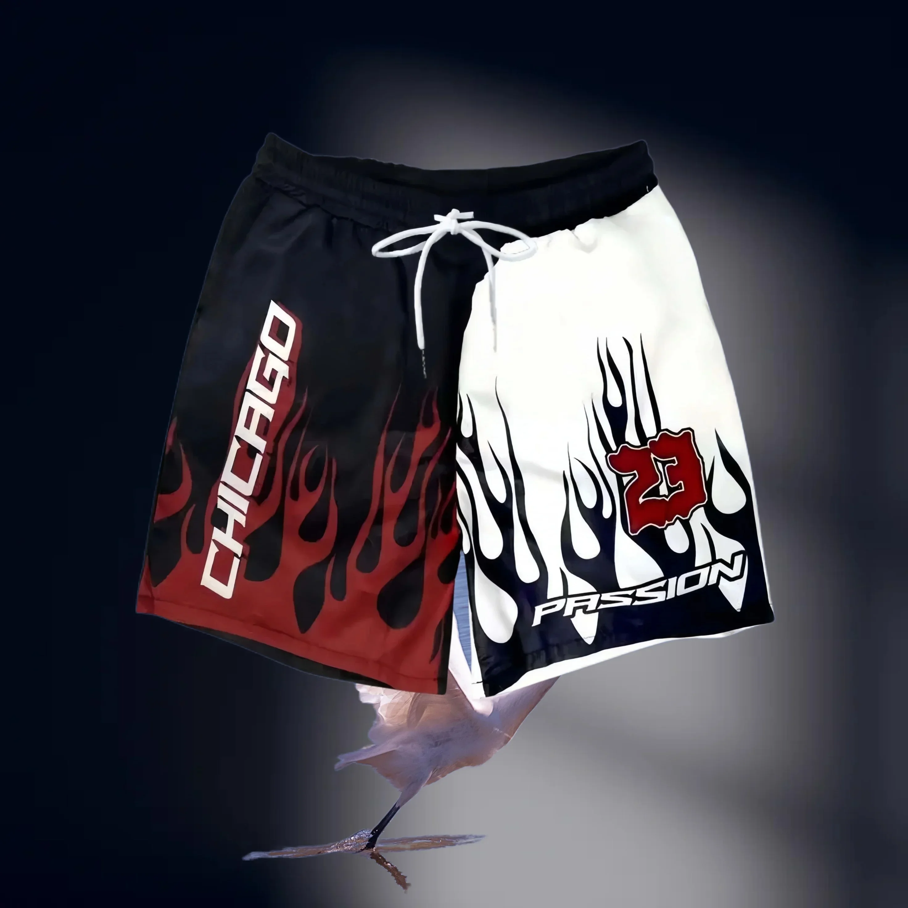 

25/26 новые модные трендовые мужские шорты для спорта и фитнеса, дышащие, быстросохнущие, большие повседневные пляжные шорты для мотоцикла