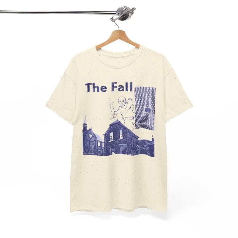 The Fall How I Wrote Elastic Man Post-Punk T-Shirt Summer Men's and Women's Loose and Breathable T-shirt Top