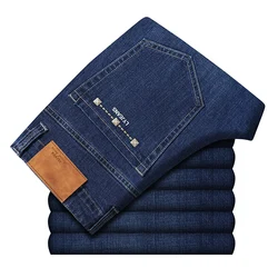 2023  y2K vintage Clothes Men's Baggy Pants vetement homme  Mens luxury Denim Black Blue Colors Jeans Plus Size 44 46