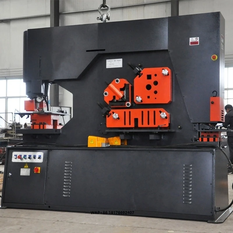 Professional Hydraulic Sheet Metal High Quality Combined Punching and Shearing Machine Ironworkers