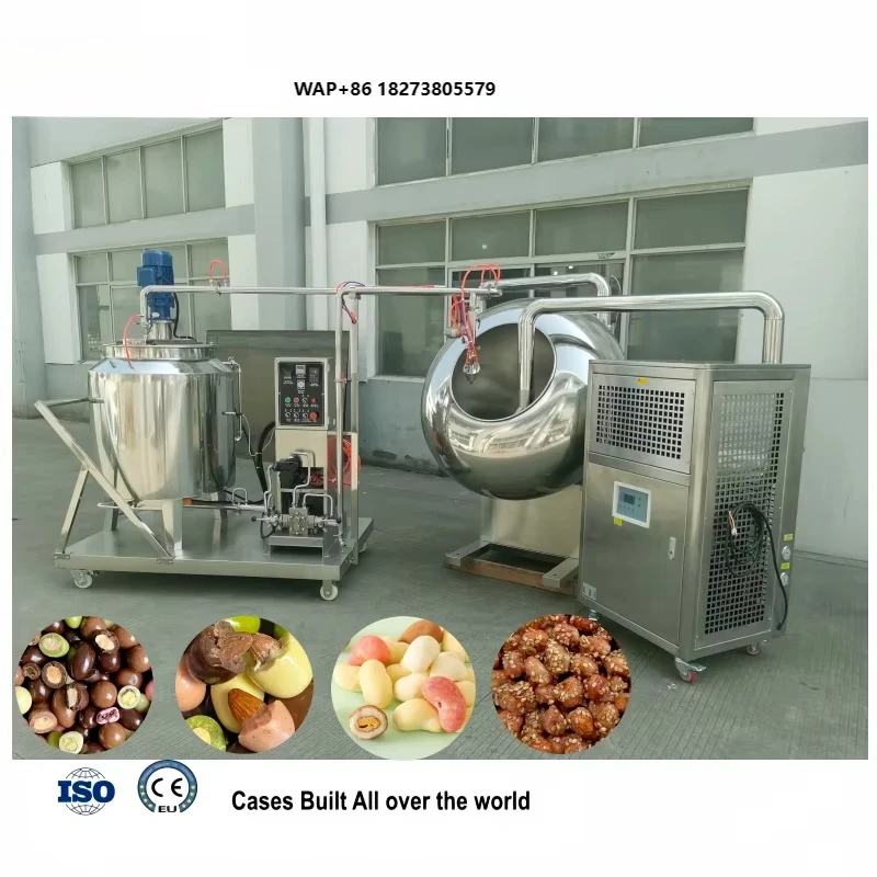 New Factory Price Cashew Nut Coating & Mixing Machine with 304 Stainless Steel Large Capacity CE Certified